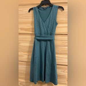 Toad&Co Teal Sleeveless Dress